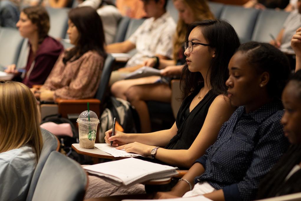 Image of students in Richard Handler's class at UVA